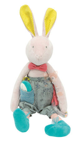  mademoiselle et ribambelle activity rabbit green 